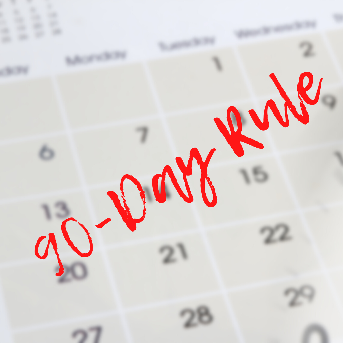 Lesson 4 FHA 90day rule Kodiak Bear Group